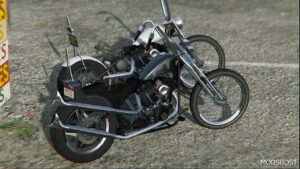 GTA 5 Vehicle Mod: Harley Davision Custom 2 Add-On / Fivem / Livery V1.01 (Image #5)