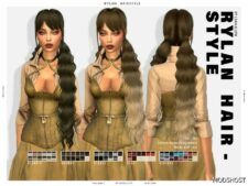 Sims 4 Rylan Hairstyle mod