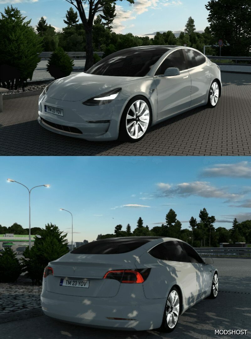 ETS2 2021 Tesla Model 3 Performance 1.49 mod