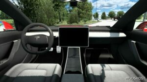 ETS2 Tesla Car Mod: 2021 Tesla Model 3 Performance 1.49 (Image #3)