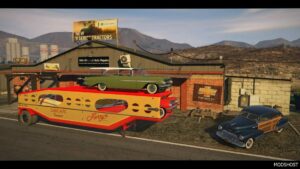 GTA 5 Vehicle Mod: 1947 MHS Car Carrier Trailer Add-On | Lods (Image #3)