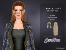 Sims 4 Cherry Lynn Hairstyle mod