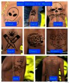 Sims 4 Mod: Weed Tattoos For Females & Males (Image #3)