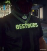 GTA 5 Player Mod: Bestbuds Chain for MP Male (Image #3)