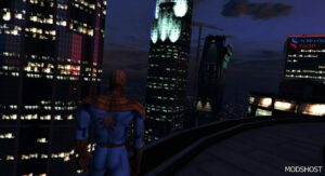 GTA 5 Player Mod: Spider-Man Marvel Nemesis Add-On PED V2.0 (Image #2)