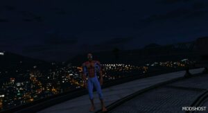 GTA 5 Player Mod: Spider-Man Marvel Nemesis Add-On PED V2.0 (Image #3)