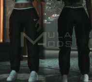 GTA 5 Player Mod: Nike Track Pants for MP Female (Image #2)
