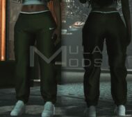 GTA 5 Player Mod: Nike Track Pants for MP Female (Image #3)
