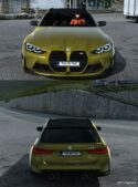 ETS2 BMW Car Mod: 2023 BMW M3 G80 Touring 1.49 (Image #2)