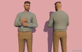 GTA 5 Player Mod: Long Sleeve Sweatshirt for MP Male (Image #2)