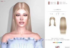 Sims 4 Lubov – Hairstyle mod