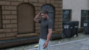 GTA 5 Player Mod: Cropped Boxy-Fitting T-Shirt MP Male (Image #4)