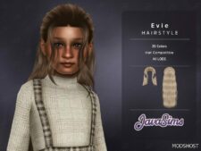 Sims 4 Evie Hairstyle mod