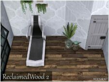 Sims 4 Object Mod: Reclaimed Wood Floor (Image #3)