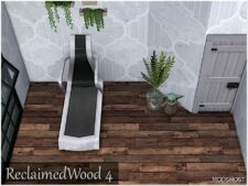 Sims 4 Object Mod: Reclaimed Wood Floor (Image #5)