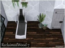 Sims 4 Object Mod: Reclaimed Wood Floor (Image #8)