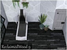 Sims 4 Object Mod: Reclaimed Wood Floor (Image #10)