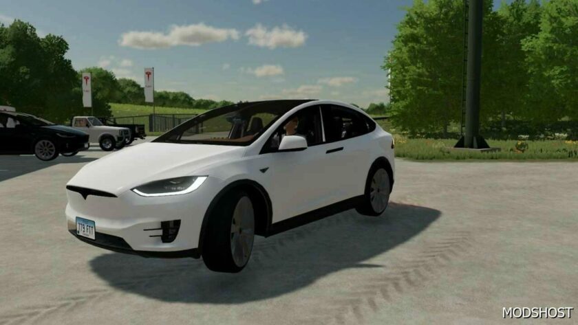 FS22 Tesla Model X 2017 Edited mod