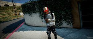 GTA 5 Player Mod: Denim Tears Hoodie for MP Male (Image #3)