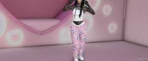 GTA 5 Player Mod: Sanrio PJS for MP Female (Image #3)