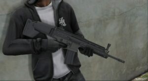 GTA 5 Weapon Mod: MW2 2022 TAQ-56 Animated (Image #2)