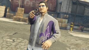 GTA 5 Player Mod: Johnny GAT from Saints ROW 3 Remastered (HD Model) Add-On PED V1.2.0.1 (Image #3)