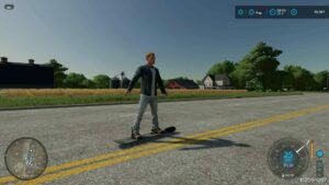 FS22 Mod: Snowboard (Image #2)