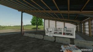 FS22 Placeable Mod: Workshop with Electrical Station (Featured)