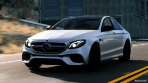 BeamNG Mercedes-Benz Car Mod: Mercedes E63S AMG V1.11 Revamp 0.31 (Image #2)