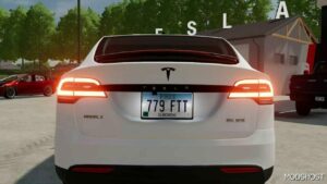 FS22 Tesla Model X 2017 Edited V2.0 mod
