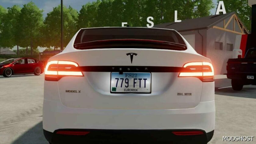 FS22 Tesla Model X 2017 Edited V2.0 mod