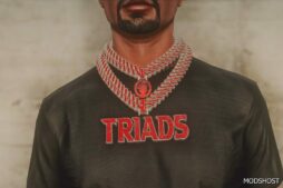 GTA 5 Mod: Triads Chain Male/Female Fivem-Singleplayer (Image #3)