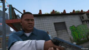 GTA 5 Player Mod: Franklin Hair FIX (Image #2)