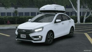 GTA 5 Vehicle Mod: 2023 Lada Vesta NG Add-On | Extras | Template (Image #2)