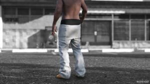 GTA 5 Sagged Flared Sweatpants MP Male mod