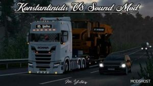 ETS2 Konstantinidis V8 Sound Mod V1.1 mod
