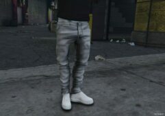 GTA 5 Player Mod: 2024 Jeans Pack for Franklin V2.0 (Image #3)