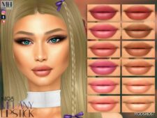 Sims 4 Melany Lipstick N198 mod