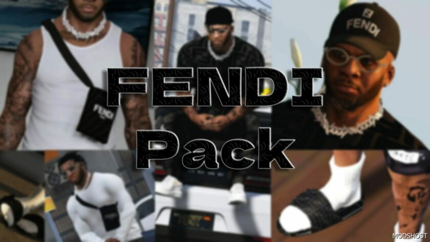 GTA 5 Fendi Pack for Franklin mod