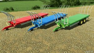 FS22 Mod: Scully 28FT Bale Trailer (Image #2)