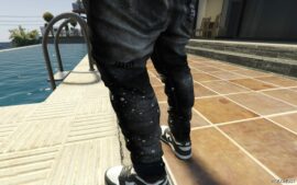 GTA 5 Player Mod: Sagged Ksubis for Franklin (Image #2)