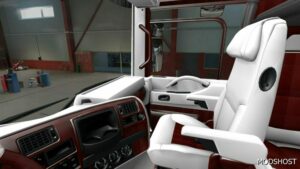 ETS2 Renault Mod: Magnum Bordo White Interior (Image #2)