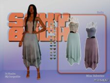 Sims 4 Stella Dress-Outfit mod