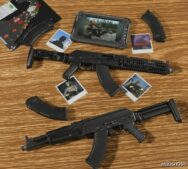 GTA 5 Kalashnikov AK-105 Replace mod