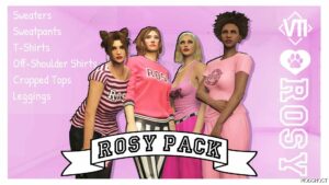 GTA 5 Rosy Pack for MP Females mod