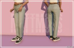 GTA 5 Cropped Straight FIT Jeans for MP Female mod