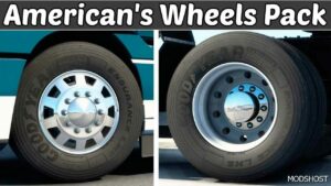 ATS American’s Wheels Pack V2.7 1.49 mod