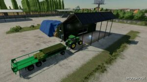 FS22 Rice Bales Selling Point mod