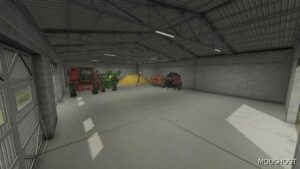 FS22 Placeable Mod: Garage 40×19 (Image #3)