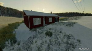 FS22 Placeable Mod: Finnish Farmhouse (Image #4)